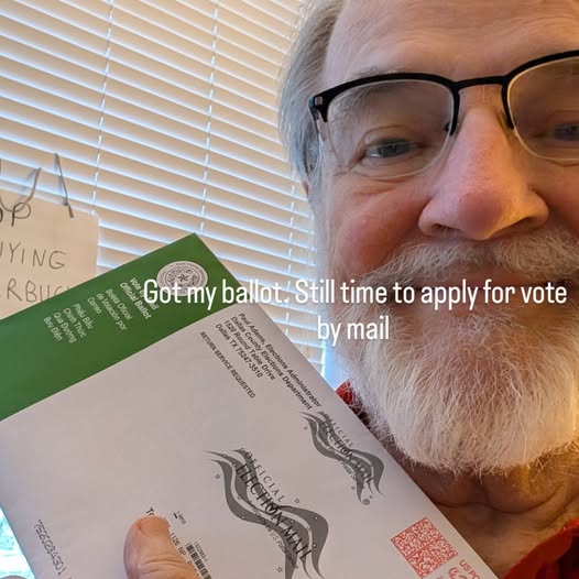 Texans are starting to get ballots